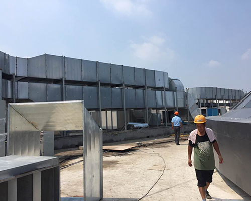 成都修正室外安装通风管