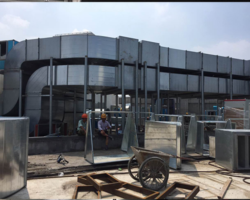 成都修正室外安装通风管